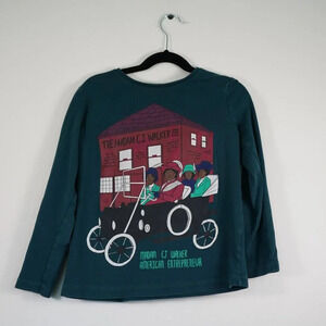 Piccolina Long Sleeve‎ Shirt Trailblazers Collection Madam CJ Walker Size 8